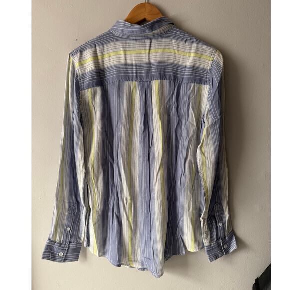 New CASLON Cotton Blend Easy Print Button-Up Shirt Women's Size S - Picture 3 of 8